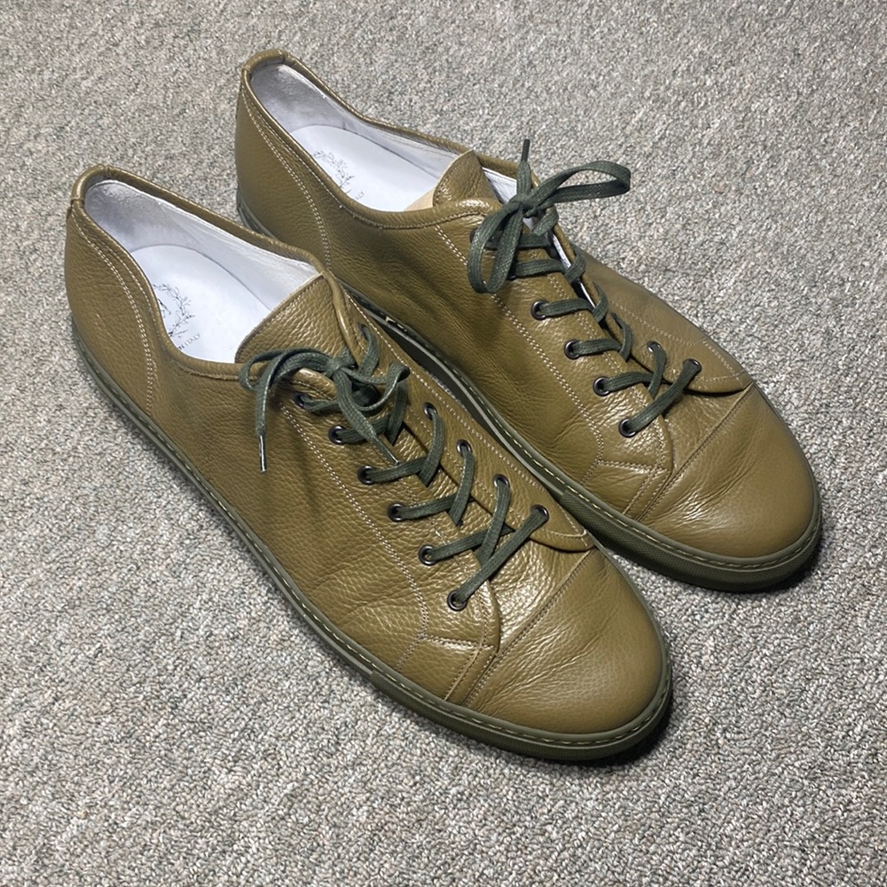 DEL LORO MENS LEATHER SHOES